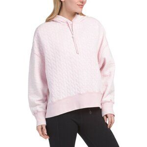 HARMONY & BALANCE Pink Oversized Hoodie